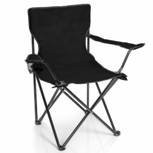 BigDean Campingstuhl mit Getränkehalter & Tragetasche
