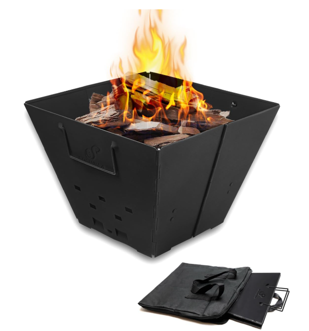 Snowpea - Tragbare Feuerstelle für Camping